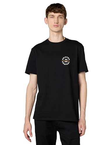 T-Shirt Standard À Manches Longues Homme BRIXTON Pledge en coton confortable