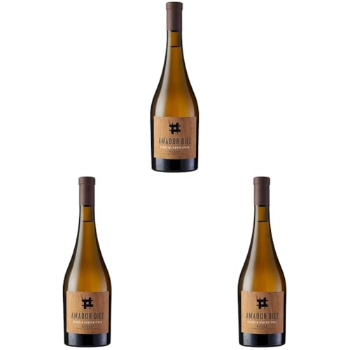 Cuatro Rayas AMADOR DIEZ. Vino Blanco Verdejo D.O. Rueda (Botella x 750ml) (Paquete de 3)
