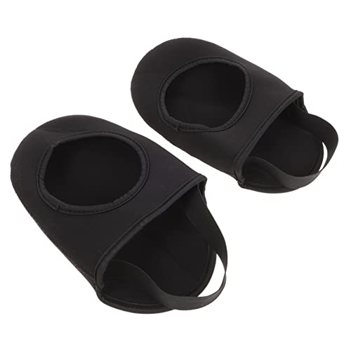 BELLIFFY Neoprene Bike Overshoes 2pcs Waterproof Windproof Cycling Shoe Covers Reflective Detail Suitable for Bowling Cycling and Outdoor Activities
