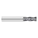 Fullerton Tool 92232 | 12mm Diameter x 12mm Shank x 50mm LOC x 100mm OAL 4 Flute TiAlN Solid Carbide Square End Mill