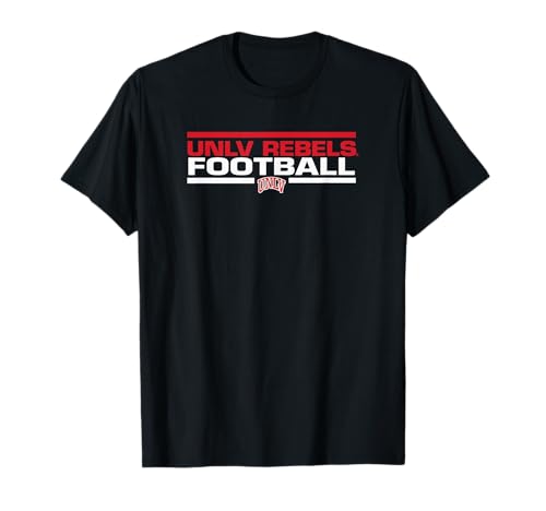 UNLV Rebels Football Tackle Black Officially Licensed T-Shirt