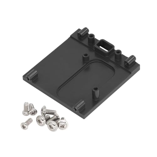 Colaxi 1/12 RC Car Motor Mount,Metal Motor Mount Holder,Spare Parts,Replacements Accessories,Easy to Install Upgraded Parts for MN99S, Black