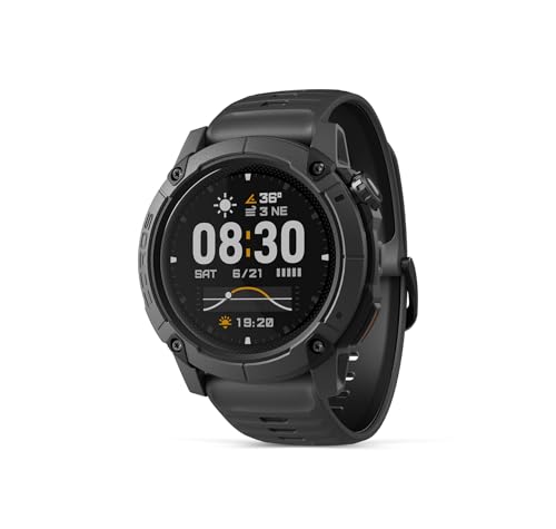 COROS Nomad Robuste Outdoor GPS-Sportuhr, 1,3-Zoll-MIP-Display, 22 Tage Akkulaufzeit, vorinstallierte globale Karten – Sportuhr mit GPS, Mikrofon zur Aufnahme von Sprachnoten, geeignet für Angeln COROS Nomad Robuste Outdoor GPS-Sportuhr, 1,3-Zoll-MIP-Display, 22 Tage Akkulaufzeit, vorinstallierte globale Karten – Sportuhr mit GPS, Mikrofon zur Aufnahme von Sprachnoten, geeignet für Angeln