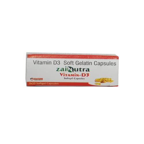 VITAMIN D3 SOFT GELATIN CAPSULE Amazon.in Health & Personal Care