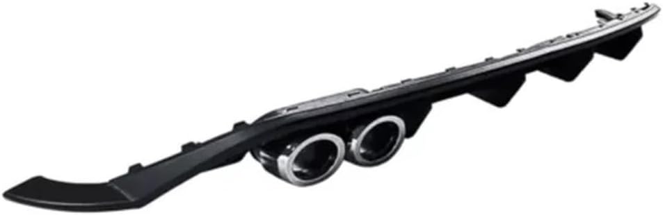 Rear Bumper Diffuser Lip Kit Compatible with VW Polo MK6 2019-2024 Accessory Auto Exterior PartsGlossy Black