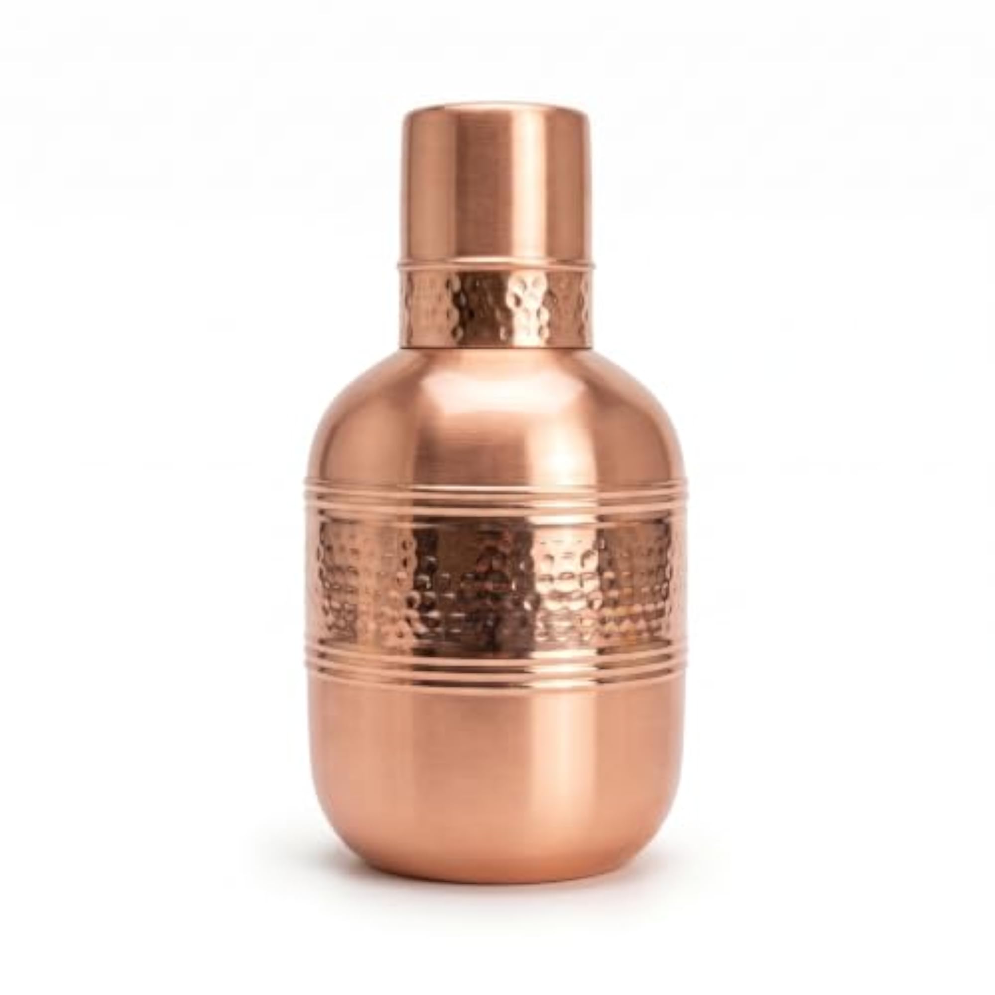 Amber Copper Decorative Storage Jar, Premium Home Decor