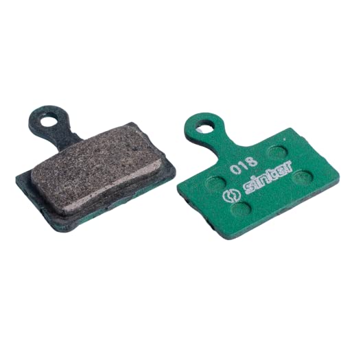 Sinter Disc Brake Pads - 018 Shimano K Green S2032 - Single Pair Metal Can Carded 2022: Green One Size - Image 2