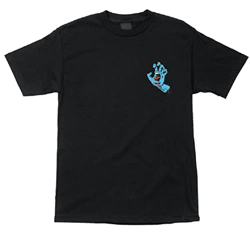 SANTA CRUZ Screaming Hand Mens T-Shirt Black/Small