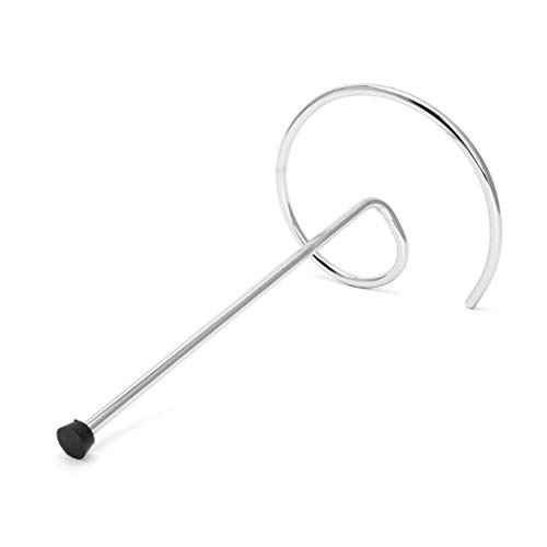 Justdolife Decanter Suporte Vintage Metal Decanter Rack Decanter Suporte 17 cm x 29 cm