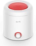 Deerma Top Filling Humidifier - 2 in 1 Ultrasonic Humidifier with 360° Rotatable Mist Outlet, 2.5L Water Tank, Auto Shut Off, Ajustable Mist Volume, Whisper Quiet for Home