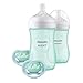Philips AVENT Natural Baby Bottle with Natural Response Nipple, Teal Baby Gift Set, SCD837/02