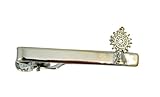 Religious Tie Clip - Silver Toned Chalice Tie Clip for Boys, 1 1/2 Inch