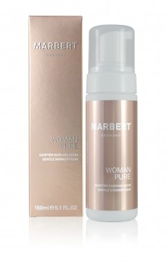 Marbert Woman Pure femme/women, Gentle Shower Foam, 1er Pack (1 x 150 ml)