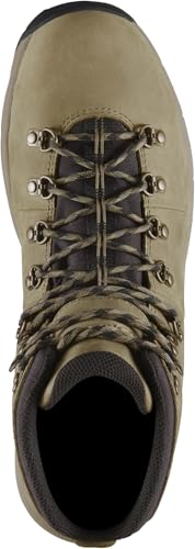 Image of Danner Mountain 600 Leaf Gore-Tex Hiking Boots for Men - Ortholite Tripe Density Footbed - Waterproof Quick Dry Barrier - Vibram SPE Midsole - Full Grain Leather Upper - Traction Outsole