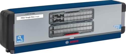 Bosch 1x PRO Tough Box Large für Zubehör, 50 x 120 x 355 mm – Ansicht 2