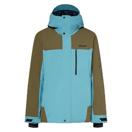 Oakley Mens Thermonuclear TBT Insulated Jacket, Dark Pacific