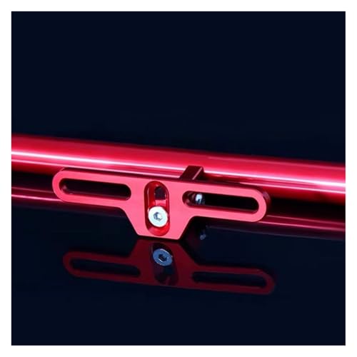 Barre transversale multifonctionnelle moto réglable argent - 5