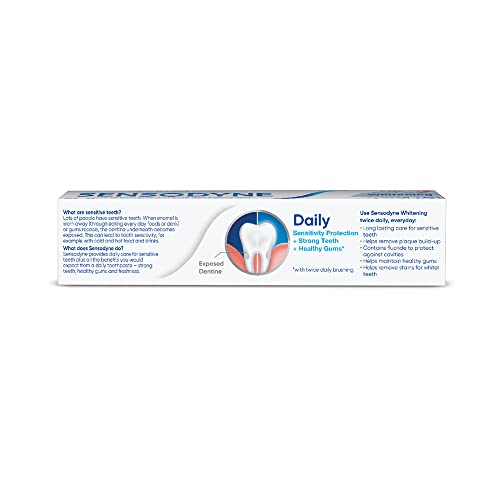 Sensodyne Store Sensodyne Sensitive Toothpaste Whitening 70g - Image 3