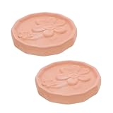 Ciieeo 2 Discos Humectantes Para Azúcar Moreno Discos Suavizantes Reutilizables Para Frutas Secas Conservantes De Azúcar De Color Caqui