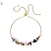 LCDIUDIU Armband Damen,Naturstein Turmalin Kristall Armband Mode Kies Chip Perlenarmband Verstellbare Goldene Kette Energie Edelsteine Perlenarmband Schmuck Für Frauen Geschenk Armband günstig Kaufen-LCDIUDIU Armband Damen,Naturstein Turmalin Kristall Armband Mode Kies Chip Perlenarmband Verstellbare Goldene Kette Energie Edelsteine Perlenarmband Schmuck Für Frauen Geschenk