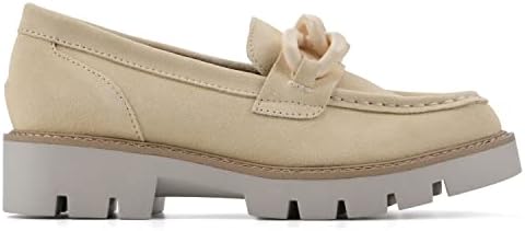 WHITE MOUNTAIN Women's Goodie Loafer, Butter Cream/Suede, 6.5 M | Image 2