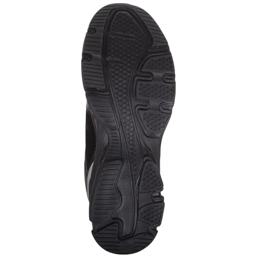 Baskets de sport légères homme coupe large running marche lacets