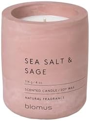 blomus -FRAGA- Duftkerze S aus Sojawachs, Withered Rose, hochwert...