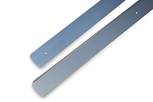 Profilo in alluminio angolare Doghe Listelli laterali piano di lavoro da cucina endeleiste 38 mm