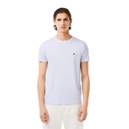 Image of Lacoste Men's Short Sleeve Pima Jersey Crew Neck Tee