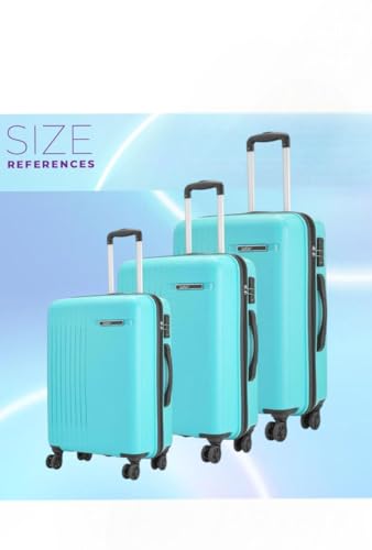 Image of Safari Lancer Large Size 28 Inch Trolley Bag for Travel with 5 Years Warranty - Sky Blue