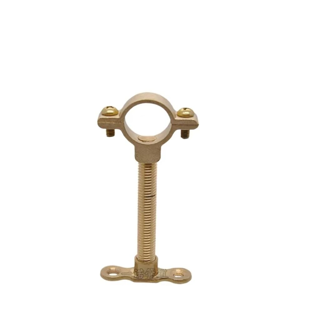 Soporte tubo latón M10 rosca macho/hembra