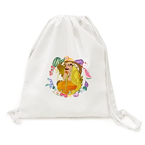 Sac en tissu pliable bouddhisme fini les poignées douloureuses pour fruits et légumes