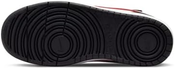 Nike Court Borough Mid CD7782-110 Boys Casual Shoes (White/University RED-Black) | Image 1