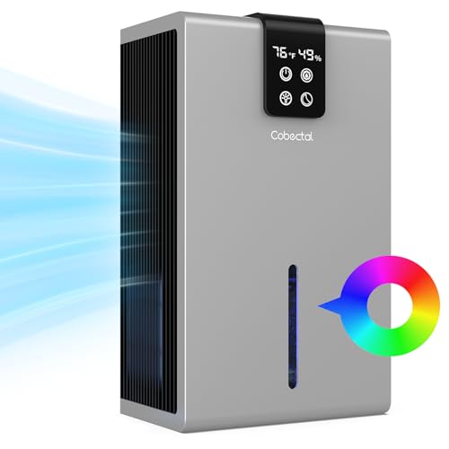 COBECTAL Electric Dehumidifier (95oz, 800sq.ft)