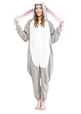 AstraPrime Halloween Costumes Adult Animal Onesie Pajamas One Piece Cartoon Sleepwear Cosplay Costume for Women(Small)