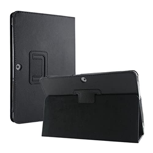 HAPPYA Case for Samsung Galaxy Tab 2 10.1 GT-P5100 P5110 P5113 P7500 P7510 Case Flip Stand PU Leather Folio Cover (Color : P5100 P5110 Black)