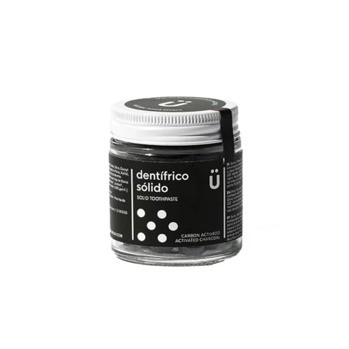 Dentífrico Sólido Carbón Activado Con Efecto Blanqueante Natural Menta Limón 165 Gr