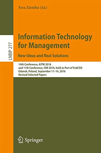 Buy Information Technology for Management: New Ideas and Real Solutions — BookShops.in