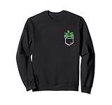 Pocket Calatheas Pflanzenliebhaber Blumengärtner Gartenarbeit Sweatshirt