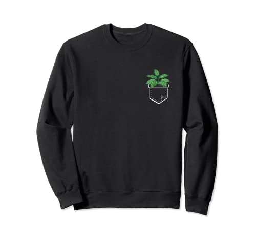 Pocket Calatheas Pflanzenliebhaber Blumengärtner Gartenarbeit Sweatshirt