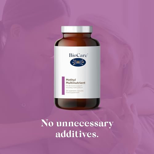 BioCare Methyl Multinutrient | Vegetable Capsules | High Potency Multinutrient | for All-Round Support, Including Methylation | Suitable for Vegetarians and Vegans | 120 Capsules - Image 2