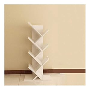 COLiJOL Boekenrek Boekenkast 7 Tier Boekenplank, Vloerstaande Boom Boekenkast, Boekenplanken Opbergrek, 40.9X18.8In…
