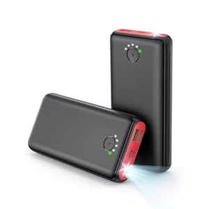 Portable Charger Power Bank 40000mah, USB C Fast Charging 22.5W External Battery Pack Phone Charger Quick Charge with 3 Outputs & 2 Inputs for iPhone Android Samsung Travel Essentials Camping