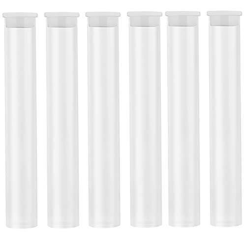 Lioobo 181FHL595326GCA7418J Clear Pvc Tube: 6 Pack Acrylic Tubes cover