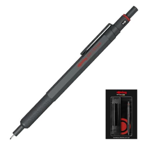 rotring ���b�g�����O 1�{�p�M�t�g�Z�b�g 600���J�j�J���y���V�� �y���|�[�` �m�[�g�u�b�N (�_�[�N�X�g�[�� 611940)