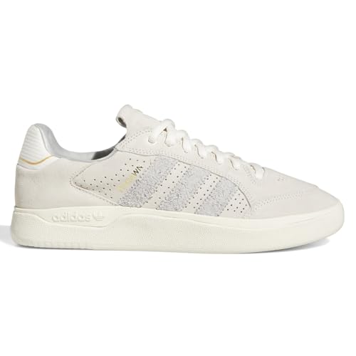 Adidas Tyshawn Low Shoes - Chalk White/Grey/Cream White - 12.0