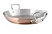 Mauviel Made In France M'Heritage Copper 150s 6137.35 13.7-Inch Paella Pan with Cast Stainless Steel Handle