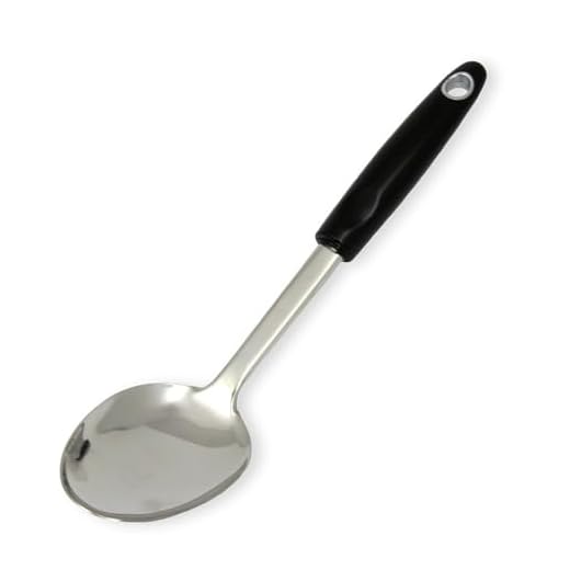 Chef Craft Select Heavy Duty Basting Spoon, 12 inch, Stainless Steel