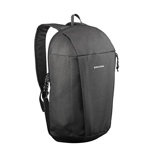 Sac de randonnée ultra léger arpenaz 10 L Poids à vide 0,16 kg 40 x 23 x 10 cm bagages à main, schwarz - schwarz