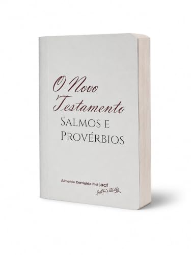 Mini Bíblia de Bolso O Novo Testamento – Salmos e Provérbios - Almeida Corrigida Fiel